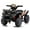 Black, variant on Hikiddo 6V Ride-on Toy for Toddlers, Kids ATV 4 Wheeler for 1-3 Boys & Girls with Music - Red
