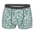thumbnail image 4 of Goofa Floral Printed Men's Boxer Briefs Underwear, Moisture-Wicking Underwear, Trunk,Soft and Breathable Cotton Underwear-, 4 of 9