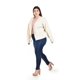 thumbnail image 2 of Cardigan con diseño de trenza Roman Fashion / Tallas Extras, 4014 (Hueso) beige 40, 2 of 7