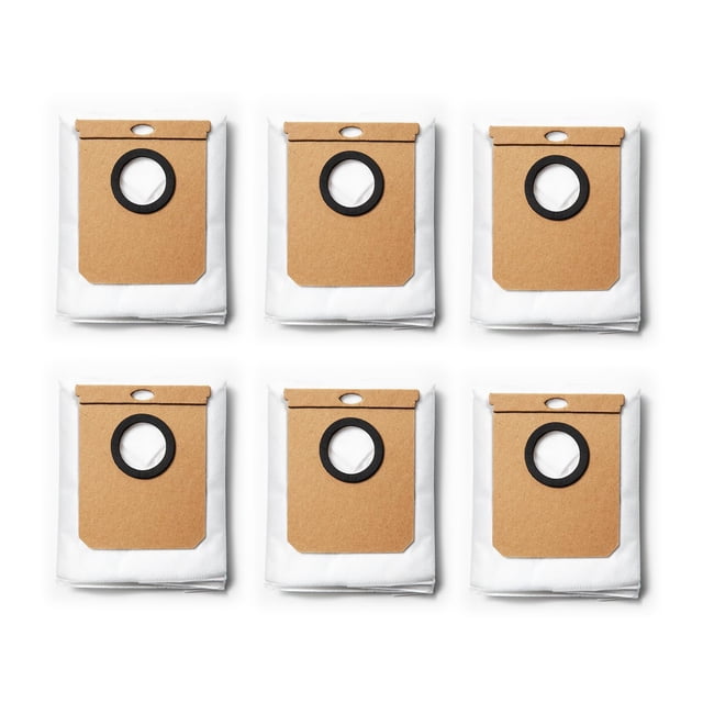 Bolsas para polvo de repuesto de la serie eufy L60/L50 con vaciado automático, paquete de 6