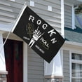 thumbnail image 6 of Rockn Roll Forever Hard Music Flag 3x5 Ft Outdoor Indoor With Grommet Garden Yard Banner Decorative Sign, 6 of 6