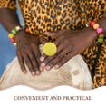 thumbnail image 3 of LOLIPPYY Instrument de Percussion Jaune pour Tambour Africain et Accessoires de Tambour, 3 of 8