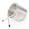 thumbnail image 3 of Miumaeov 50' Stainless Steel Wort Chiller Cooling Coil Pipe Home Brewing Beer Immersion Tool Double Layer, 3 of 12