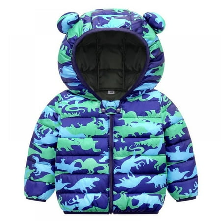 

LOVEBAY 2-7T Kids Winter Jackets Boy Girl Winter Clothes Hooded Jacket Outerwear Coat