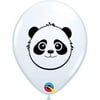 Qualatex 91716 5 in. Panda Bear Latex Balloon