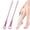 Pink (Short Hair), variant on Easy-Reach Deep Cleaning Foot Brush, Toe Cleaning Brush with 15.7" Long Handle,Foot Scrubber in Shower, No Bending, Ideal for Seniors, Expecting Mothers | Foot Callus Remover Tool