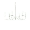 thumbnail image 5 of Living District Rohan 6-Light Transitional Metal Chandelier in Brass/Black, 5 of 7