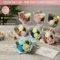 thumbnail image 7 of Rose Soap Flower Bouquet | Valentine's Day Gift for Her | Long-Lasting Decorative Flowers | Wedding and Home Decor | Romantic Gift for Birthdays, Romantic Anniversary Decor, 1Pc(Pink,9.8x3.9"), 7 of 7