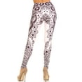 thumbnail image 2 of Creamy Soft Premium Women's Leggings Creamy Tribal Mandala Regular Size, High Rise, Stretchy & Comfortable Fit - by USA Fashion, 2 of 2