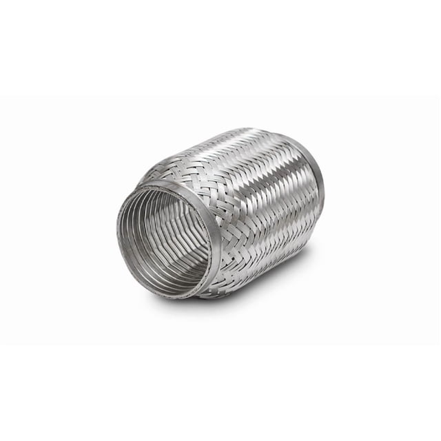 Vibrant Performance Exhaust Flex Connector 61008 TurboFlex; 3 Inch Inside Diameter; 8 Inch Long; Stainless Steel With Interlocking Liner