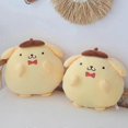 thumbnail image 4 of 40 cm Sanrio Pom Pom Puirn Plyschleksaker Kawaii Sanrio Pompompurin fyllda dockor Rumsinredning Säng, 4 of 5
