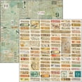 thumbnail image 6 of Ciao Bella Double-Sided Paper Pack 90lb 12"X12" 8/Pkg-Sign Of The Times, 8 Designs/1 Each, 6 of 9