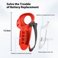 thumbnail image 2 of Baoyemes VR accessories for Oculus/Meta Quest 3, silicone anti slip handle cover, easy to replace battery, adjustable finger strap, 2 of 8