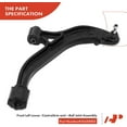 thumbnail image 5 of A-Premium 8Pcs Front Suspension Kit, Lower Control Arm with Ball Joint, Sway Bar Link, Tie Rod End, Compatible with Dodge Grand Caravan/Caravan Chrysler Town & Country 2001-2004 Voyager 2001-2003, 5 of 9