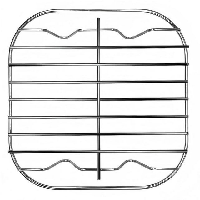 Grille de Friteuse à Air Chaud Universelle pour Cuisson Uniforme Plateau de Four Empilable Grille en Maille pour Rôtir et Résultats Croquants dans les Appareils de Cuisine