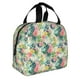 thumbnail image 2 of Easygdp Tropical Flowers Bolsa Térmica Premium - Tela Oxford Impermeable, Gran Capacidad, Bolsillo Frontal, Unisex para Trabajo, Escuela, Actividades al Aire Libre y Picnics, 2 of 8