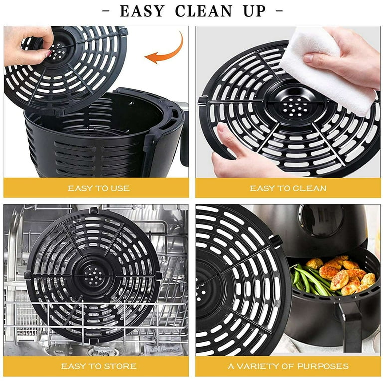 Kitchen Replacement Parts Non Stick Air Fryer Grill Pan Tray