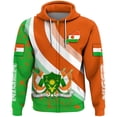 thumbnail image 2 of Sudadera con capucha y cremallera con el emblema nacional de Níger y la bandera de Níger para hombre, ropa informal 2024, jerséis deportivos de calle para hombre, 2 of 4