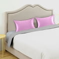 thumbnail image 4 of Ryvnso Satin Pillowcase Light Pink Background Pillow Cases Standard Size 26x20in, 4 of 6