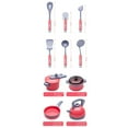 thumbnail image 4 of Plastic Kitchen Pretend Play Utensils Cookware pots and Toy for Baby Girls Boys Green, 4 of 4