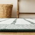 thumbnail image 4 of SAFAVIEH Martha Stewart Mindy Geometric Area Rug, Dark Green/Ivory, 3' x 5', 4 of 10