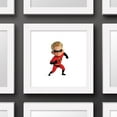 thumbnail image 3 of Gallery Pops Disney Pixar The Incredibles 2 - Dash Parr Wall Art, White Framed Version, 12" x 12", 3 of 5