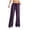 *2-Purple, variant on VBVC Women's Y2K Drawstring Plaid Pants,Wide Leg Trousers For Women,Laides Lightweight Pull-On Pants with Pockets,Black,S-2XL