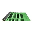 thumbnail image 2 of Ahgly Company Indoor Square Abstract Emerald Green Contemporary Area Rugs, 3' Square, 2 of 4