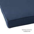 thumbnail image 3 of Greendale Home Fashions 18 x 18 in. Navy Outdoor Dining Seat Cushion (4-Pack), 3 of 6