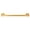 Unlacquered Brass, variant on Alno A9020-12-PB/NL Embassy Series 12" Wide Towel Bar - Brass