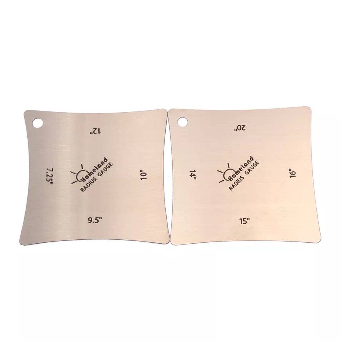 Radius Gauge Guitar Fretboard Measuring Set Fingerboard Luthier Tool