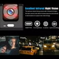 thumbnail image 5 of 3 Channel Dash Cam Front and Rear Inside, Full HD 1080P Dash Camera for Cars, Giugt Dashcam Three Way Triple Car Camera with IR Night Vision, Loop Recording, G-Sensor, Parking Monitor, 24h Recording, 5 of 12