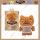 thumbnail image 1 of Original Ugly Teeth Monsters Plush Toys Wide Eyed Monsters Family On Vacation in Underwear Plush Hot Gifts For Kids, 1 of 5