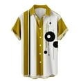 thumbnail image 1 of Chemise à Boutons pour Hommes Mode Été 2024 Personnalité Décontractée Instrument de Musique Numérique Manches Courtes-Week, 1 of 4