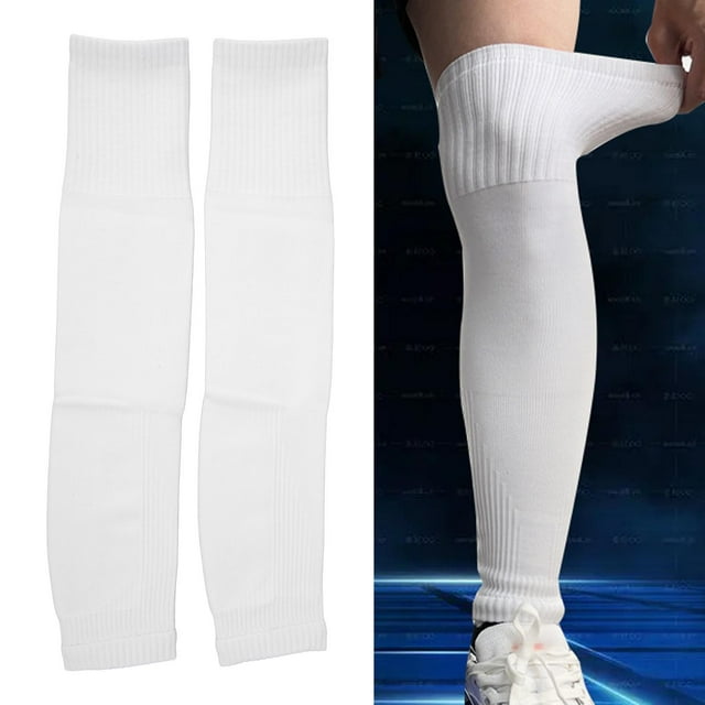 Manchon de Jambe de Football, Design Ergonomique, Long, Compression, pour Hommes et Femmes, Polyester, Taille Unique
