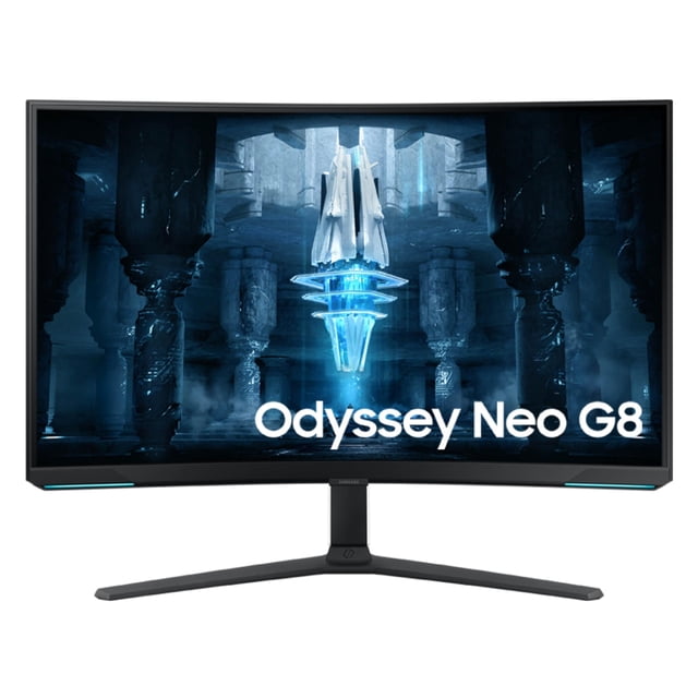 SAMSUNG Monitor de Juegos Curvo 32" Clase Odyssey Neo G8 4K UHD 240Hz 1ms - LS32BG852NNXGO