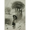 thumbnail image 2 of Alfred Sacheverel Coke 14x18 Black Ornate Wood Framed Double Matted Museum Art Print Titled - Summer Shower (1875-99), 2 of 5