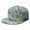 Mandala Ex, variant on Vintage Artistic Flat Bill Hat - Elegant Bohemian Snapback Cap with Exotic Floral Pattern, Urban Streetwear Style
