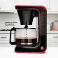 thumbnail image 4 of TAURUS VELVET COFFEE | Cafetera de goteo 1.5 L con vertido tipo regadera | Aroma y sabor intenso | Filtro lavable reutilizable | Placa calefactora | Antigoteo | Café siempre caliente, 4 of 10