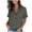 #04 Gray 【Mix, Match & Stock Up on Your Favorite Palette.】, variant on Women's Short Sleeve V Neck Linen Top Shirts Blouses Solid Color Casual Loose Fit Tunic Tee for Daily Wear Business Office Vacation Outfits Fashion Essential | Sopatenor,Army Green XL