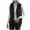Black, variant on Women's Sweater Vest,Long Cable Loose Knitted Sleeveless V Neck Casual Sweaters Tank Top Dark Gray,S