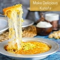 thumbnail image 4 of Kataifi Shredded Fillo Dough, Dried Kadayif Pastry Dough, Kataifi, One of the Most Popular Syrup Sweetened Turkish Desserts, Shredded Phyllo Dough, Kunafa Dough, Loose Kanafeh Pastry 1.1lb (500g), 4 of 7