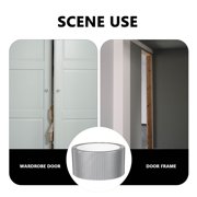 NUOLUX Seal Tape Silver Plastic for Winter Sealing 1 Roll