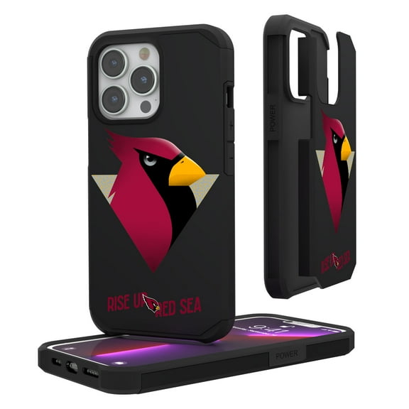Keyscaper Black Arizona Cardinals iPhone Rugged Case