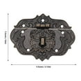 thumbnail image 2 of Shisuyan 5pcs Vintage DIY Lock Antique Metal Box Suitcase Hasp Toggle Lock Luggage Lock, 2 of 8