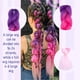 thumbnail image 4 of Extensiones de cabello trenzado de morado a rojo claro, peluca sintética de color trenzado, peluca con trenzas para mujeres y niñas, con pelo falso., 4 of 6