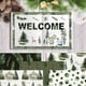 thumbnail image 4 of Naiovety Papel de fondo para hacer tarjetas Manual de animales del bosque navideño Papel Bosque acuático navideño Kits de decoración para fiestas, 4 of 6