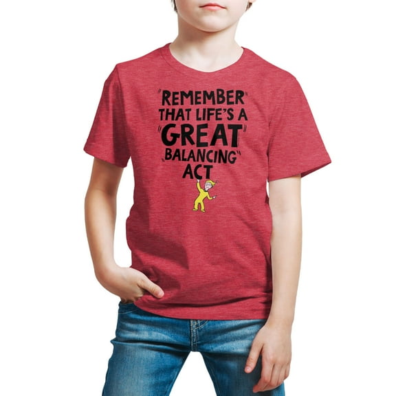 Dr. Seuss - Life Great Balancing Act - Toddler And Youth Short Sleeve Graphic T-Shirt