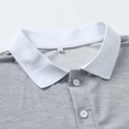 thumbnail image 4 of Button Down Short Sleeve Men Short Sleeve Dress Shirt Mens Pullover Shirts Short Sleeve Mens Linen Short Sleeve Button Down Lightning Deals of Today, 4 of 6