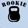 thumbnail image 2 of CafePress - Kettlebell Rookie Body Suit - Baby Light Bodysuit, Size Newborn - 24 Months, 2 of 4